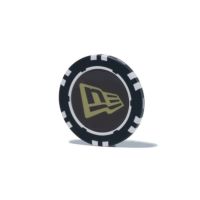【GOLF】 FLAG CHIP MARKER ブラック×ゴールド