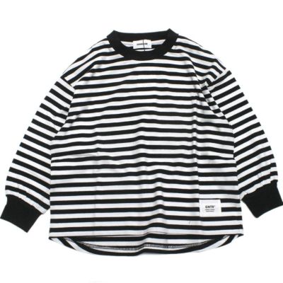 ボーダー L/S Tシャツ ブラック(BK)