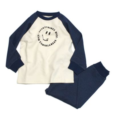 BOYS長袖パジャマ ネイビー(NV)
