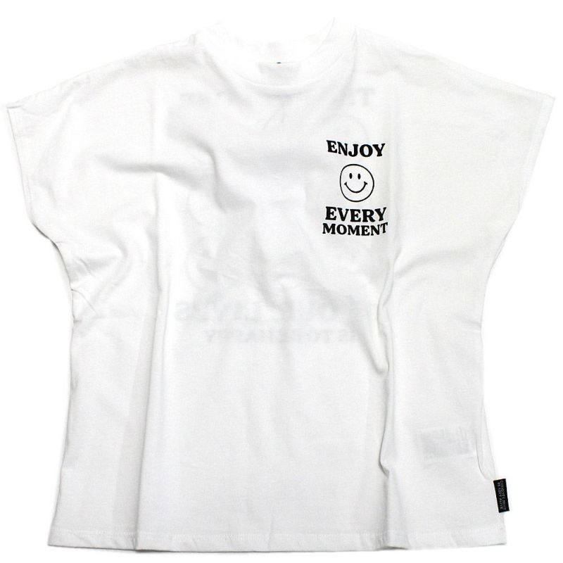 ニードルワークス] 【NeWo】スマイルTシャツ ホワイト ｜子供服の通販 