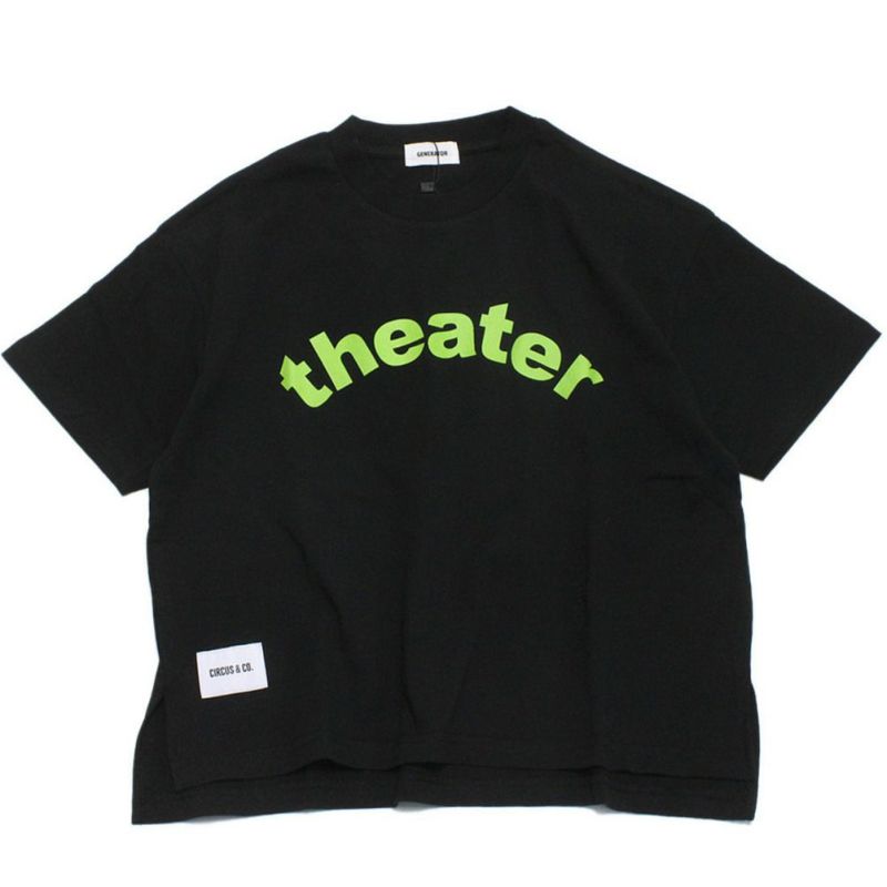 ジェネレーター] theater Tシャツ【LIMITED EDITION】 ブラック(BK