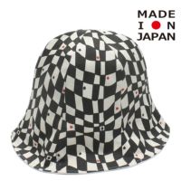 チューリップハット アイボリー×ブラック