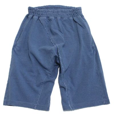 インディゴリラックスサルエルショーツ ブリーチ(BC)
