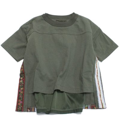 ビンテージテンジク リメイク TEE 9KHカーキ