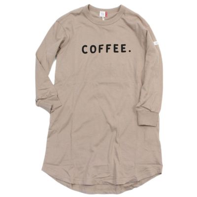 COFFEE. L/S ワンピース ベージュ(BE)
