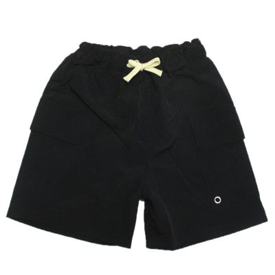 サイドポケットハーフパンツ ブラック(BK)