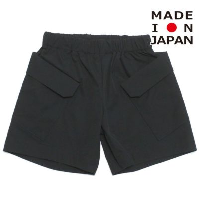 stretch rip pocket ショーツ ブラック