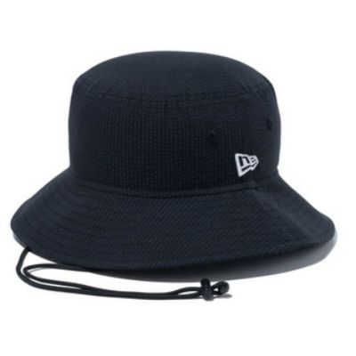 KIDS ADVENTUTE LIGHT SEERSUCKER HAT ブラック