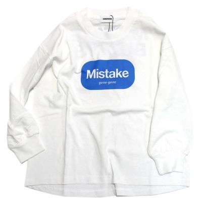 Mistake L/S Tシャツ ホワイト(WH)