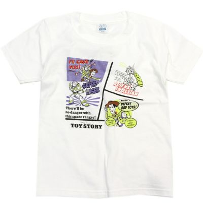 Toy Story アメコミTシャツ ホワイト(WHT)