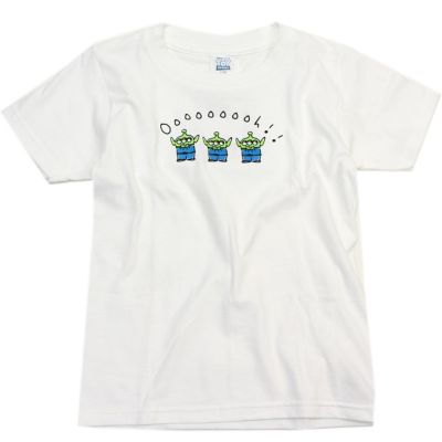 （ディズニー×ピクサー）Aliens Tシャツ ホワイト(WHT)