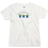 （ディズニー×ピクサー）Aliens Tシャツ ホワイト(WHT)