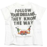 テンジクMICKEY FOLLOW TEE 1W白