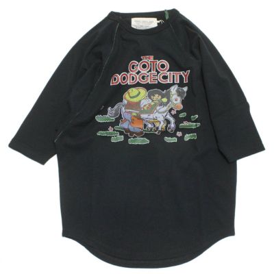 テンジク メキシコ TEE(7分袖) 2BK黒