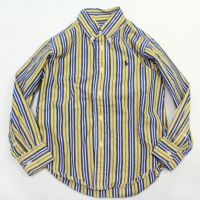 RalphLauren ラルフローレン ボタンダウン ストライプ シャツ イエロー