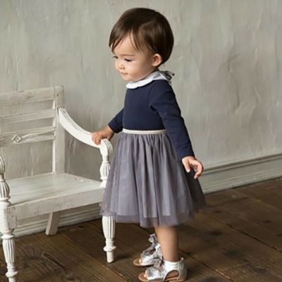 MARLMARL ボディスーツ 4 ペタルネイビー petal navy
