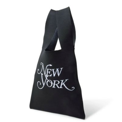 NYMG KNIT TOTE BAG ブラック