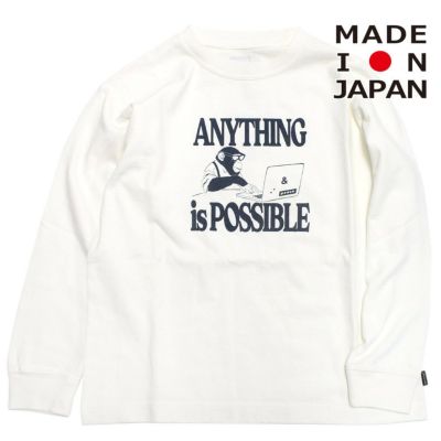 USA CO L/S ANYTHING Tシャツ ホワイト(11)