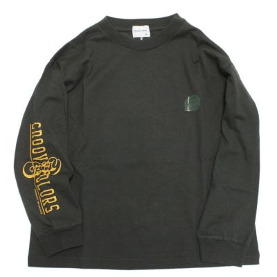 テンジク GC ソデロゴ L/S TEE 17CGRチャコール