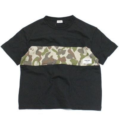 迷彩ビックTシャツ ブラック(BK)