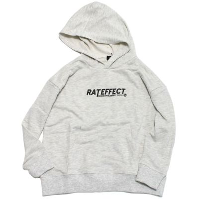 RAT EFFECT バックロゴフーディー オートミール