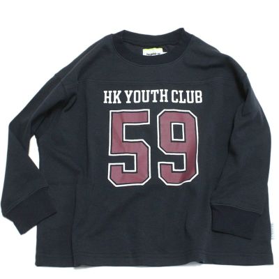 youth long スリーブ ネイビー