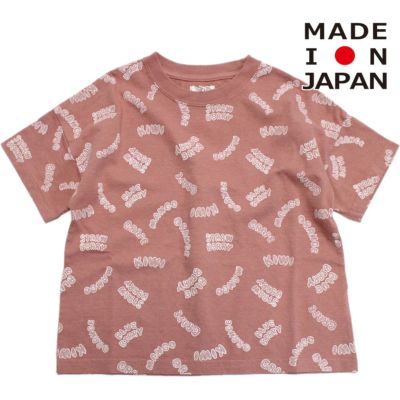 パターンTシャツ プラム