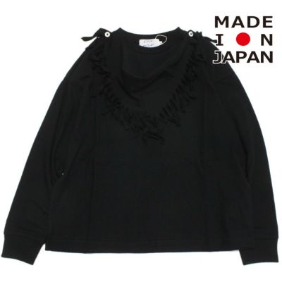 fringe　Tシャツ ブラック