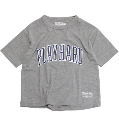 play hardショートスリーブ グレー