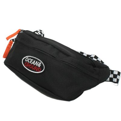 ワッペンボディBAG ブラック(BK)