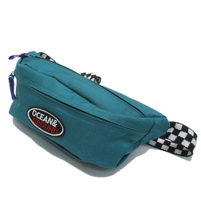 ワッペンボディBAG エメラルドグリーン(EG)
