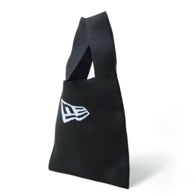 KNIT TOTE BAG ブラック