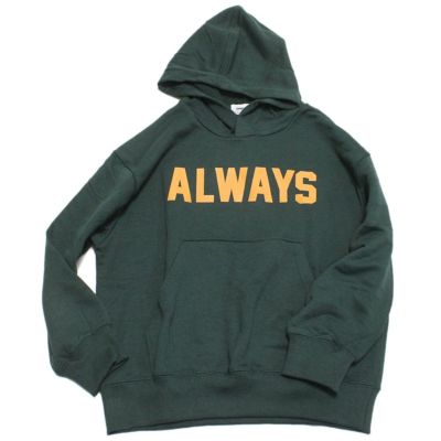 ALWAYS パーカー グリーン(GN)