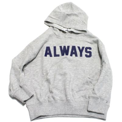 ALWAYS パーカー 杢グレー(TG)