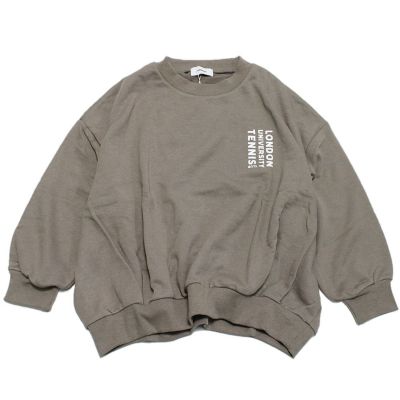 TENNISCLUB タックプルオーバー アッシュグレー(AG)