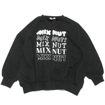 MIXNUT タックプルオーバー ブラック(BK)