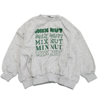 MIXNUT タックプルオーバー 杢グレー(TG)