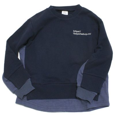 WAFFLE＆SWEAT クルー ネイビー