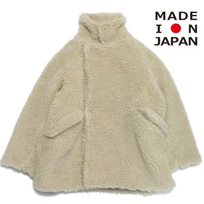 boa half コート(Re-polyester) ナチュラル