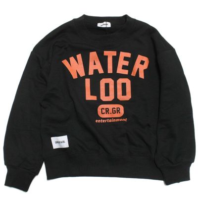 CRGR WATER LOO トレーナー【GENERATOR”×“CIRCUS＆CO. LIMITED EDITION】  ブラック(BK)