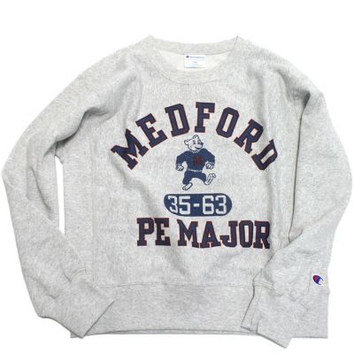 REVERSE WEAVE CREW NECKS SWEATシャツ シルバーグレー(040)