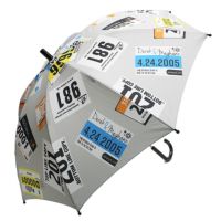 SPORTS NUMBER UMBRELLA シルバー
