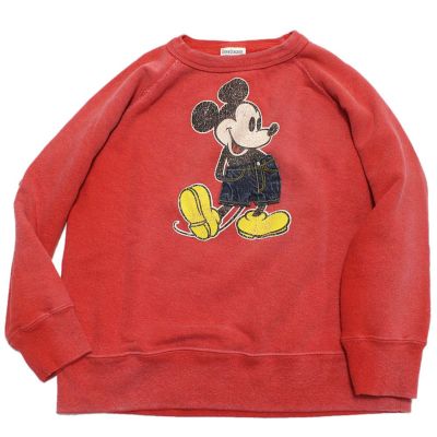 ビンテージウラケ MICKEY スウェット 5R赤