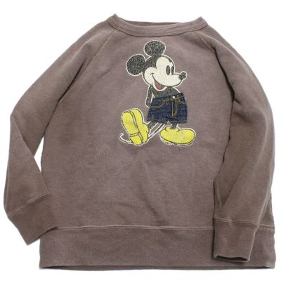 ビンテージウラケ MICKEY スウェット 27LBR淡茶