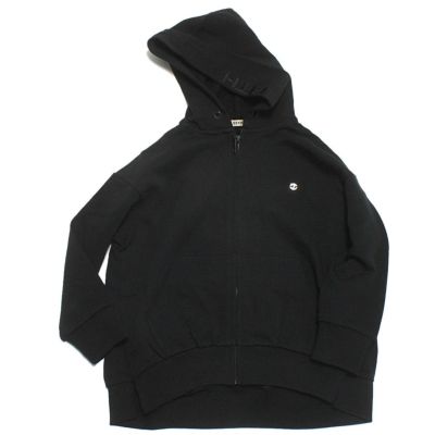 フィス] サラサラウラケ ZIP UP パーカー 2BK黒 ｜子供服の通販
