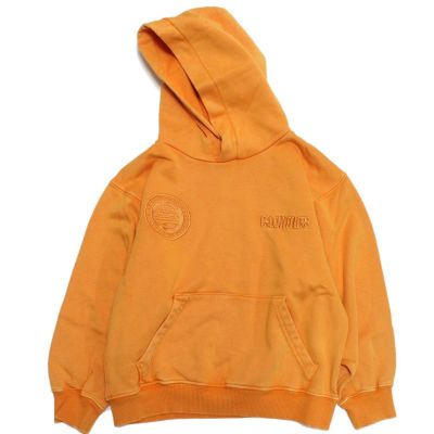 ウラケ OVERDYE パーカー 15ORオレンジ