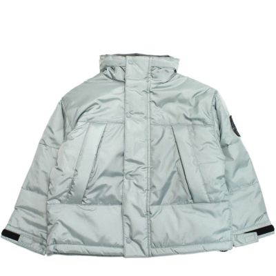 リップストップ PADDING JACKET 3GRグレー
