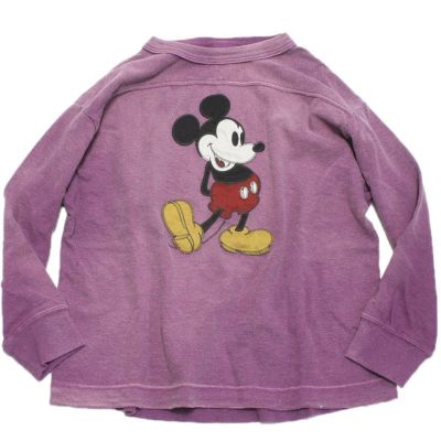 デニムダンガリー×ミッキー] ビンテージテンジク MICKEY フットボール