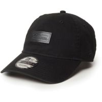 9TWENTY LEATHER BLACK PATCH CAP ブラック