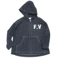 デニムジップパーカー ネイビー(NV)